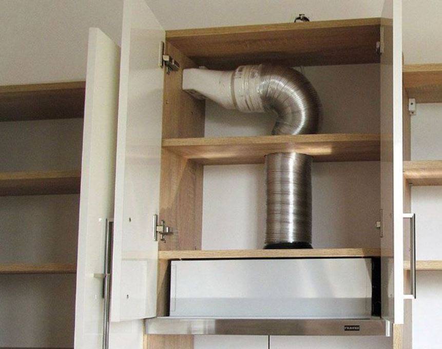 Монтаж гофры для вытяжки: виды труб для вентиляции, установка гибкой конструкции на кухне