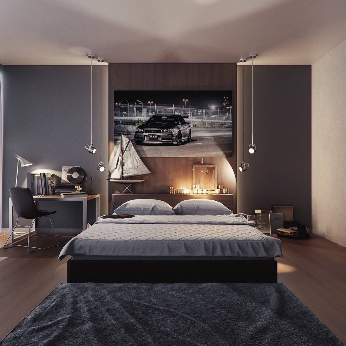 Красивые спальни - стильные и элегантные решения для спален разных размеров (видео и фото)
