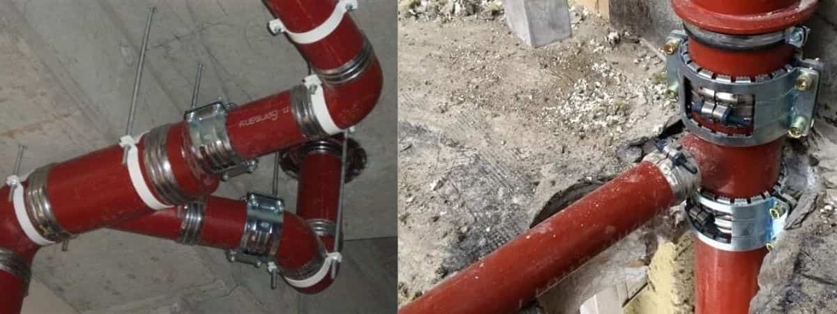 Чугунные канализационные трубы: особенности монтажа и ремонта