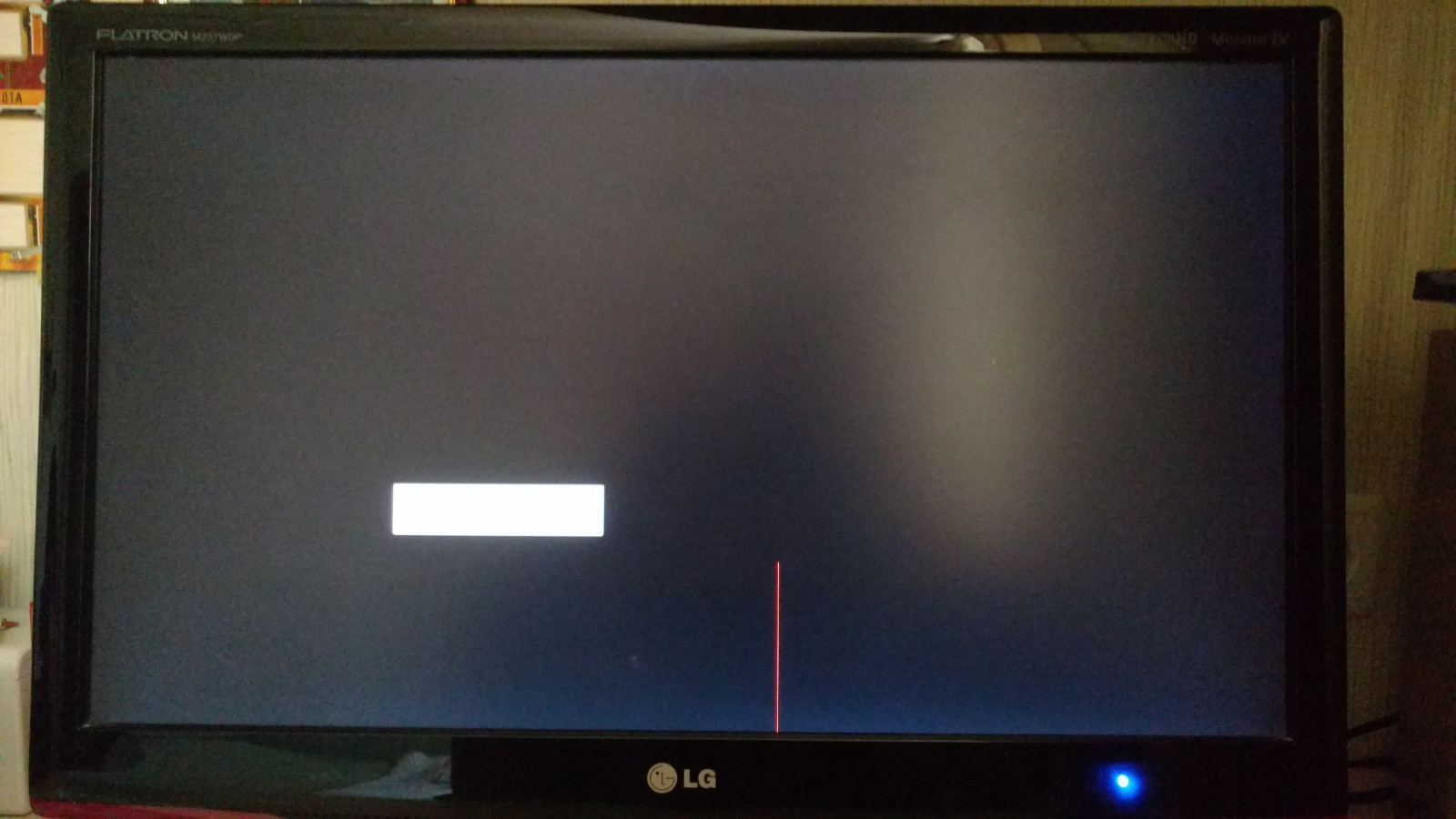 Черные горизонтальные полосы на экране монитора
