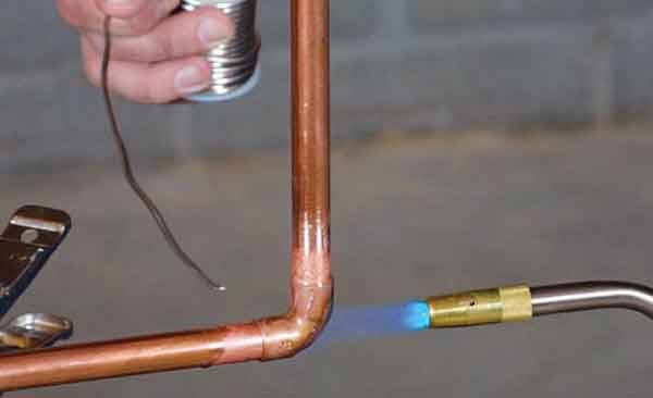 Пошаговая инструкция по пайке медных трубок газовой горелкой