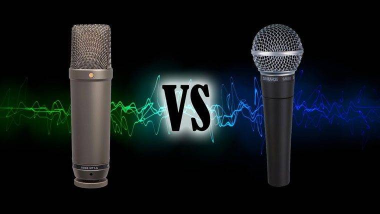 Конденсаторный микрофон или динамический? какой выбрать?