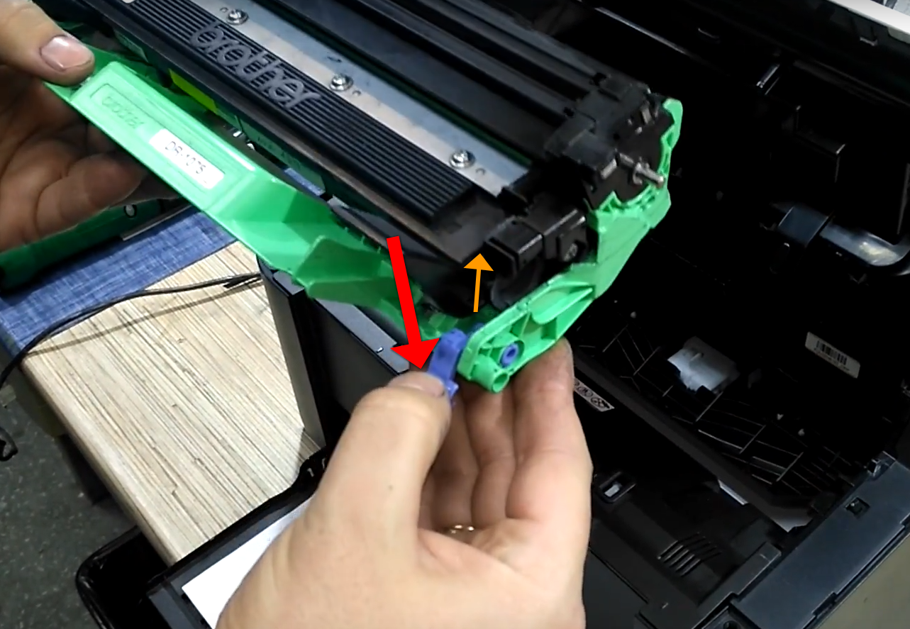 Как запустить принтер brother после заправки картриджа и как обнулить счетчик тонера