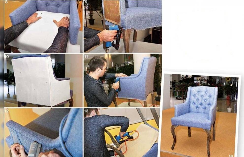 Как перетянуть стул своими руками: пошаговая инструкция, советы