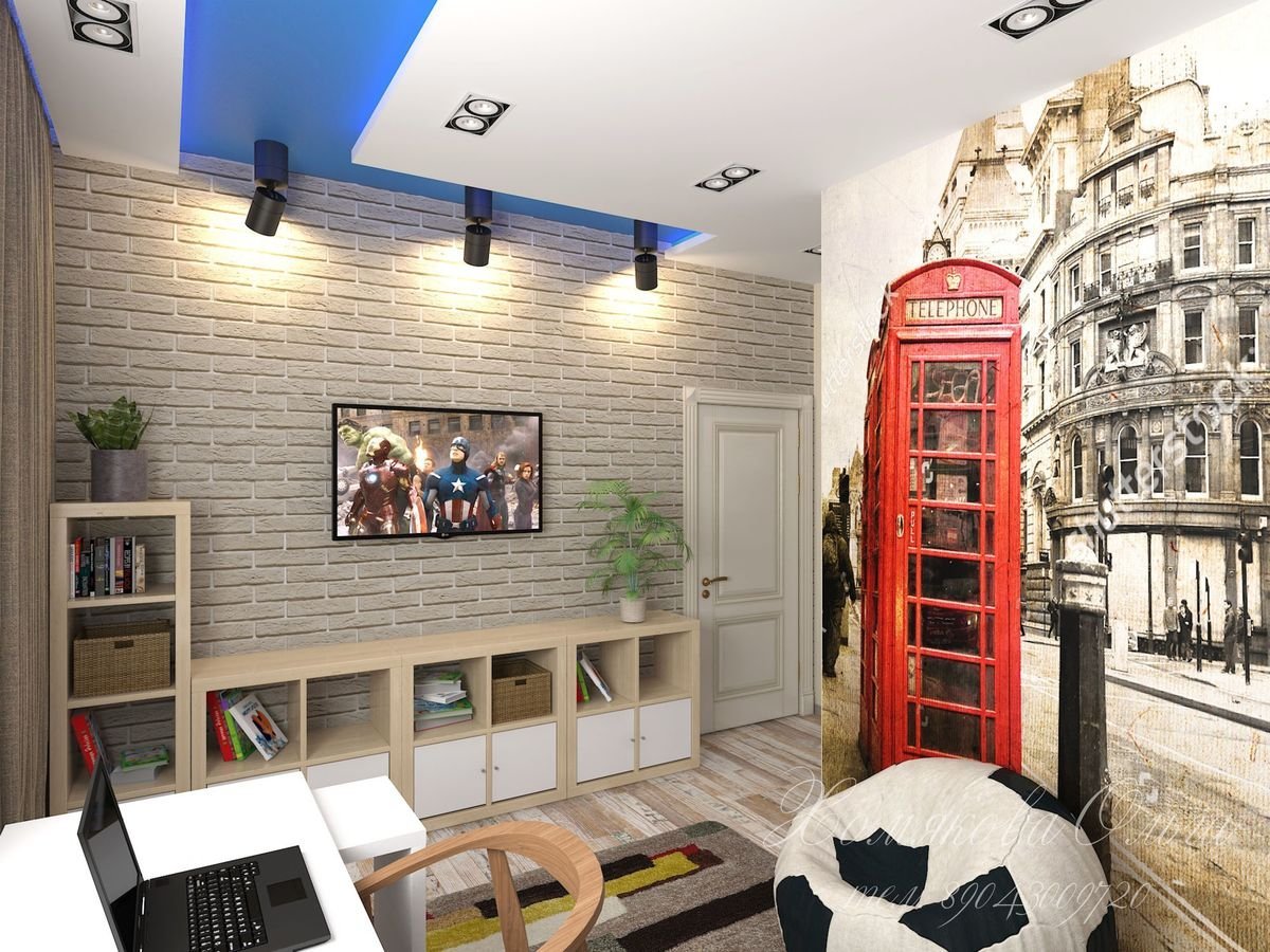 Дизайн комнаты для мальчика подростка в современном стиле: хай-тек, минимализм, эко и другие + фото