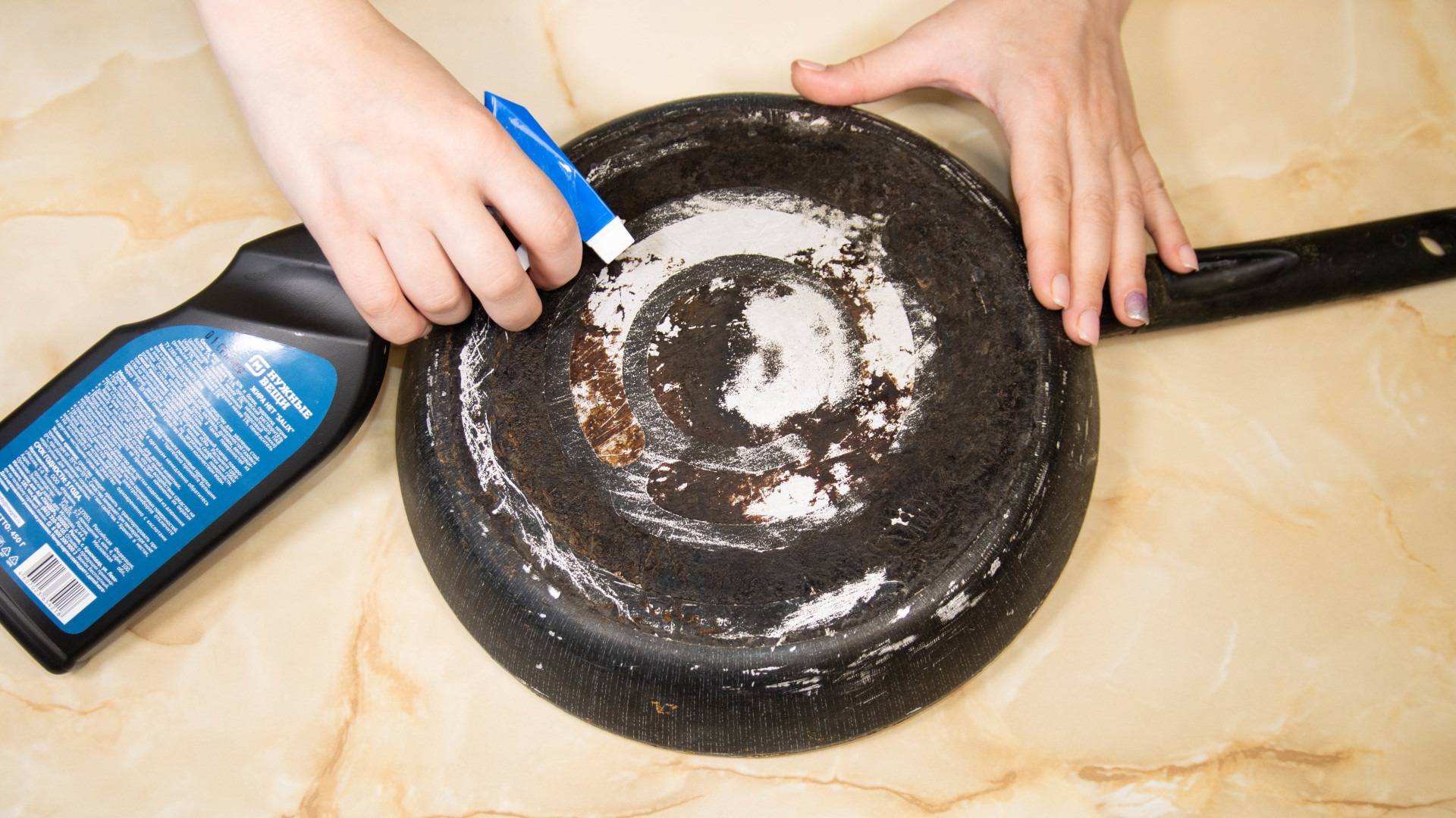 Как отмыть посуду из нержавеющей стали от черного налета, нагара, накипи: подборка народных способов + отзывы