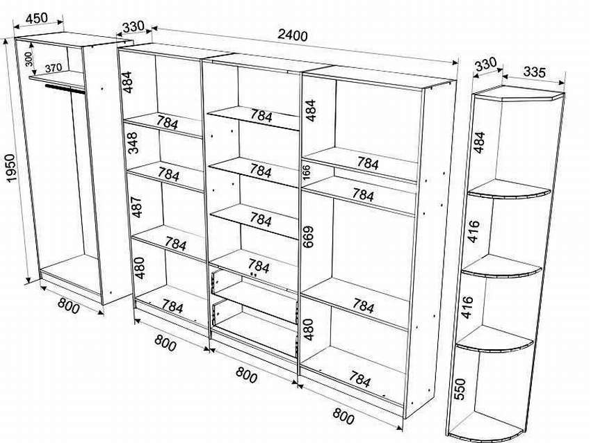 Как сделать шкаф-купе своими руками в домашних условиях: пошаговая инструкция по изготовлению, установке наполнения и дверей с чертежами и размерами