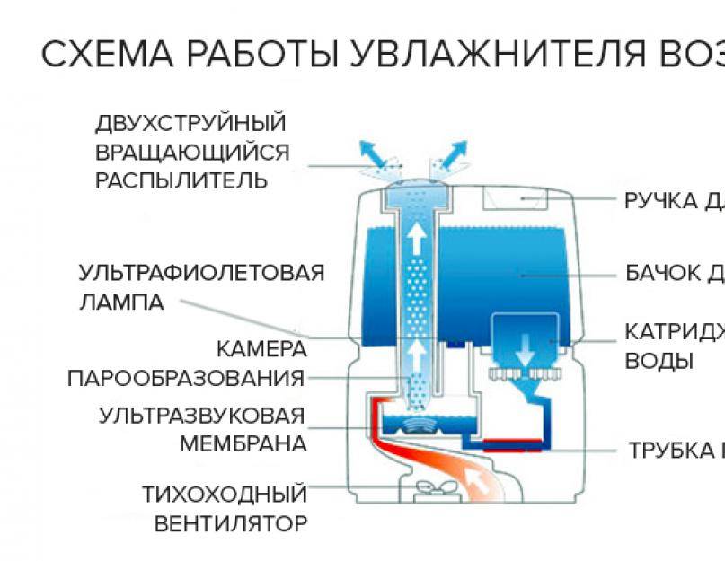Не идет пар из увлажнителя воздуха - 10 причин и решение