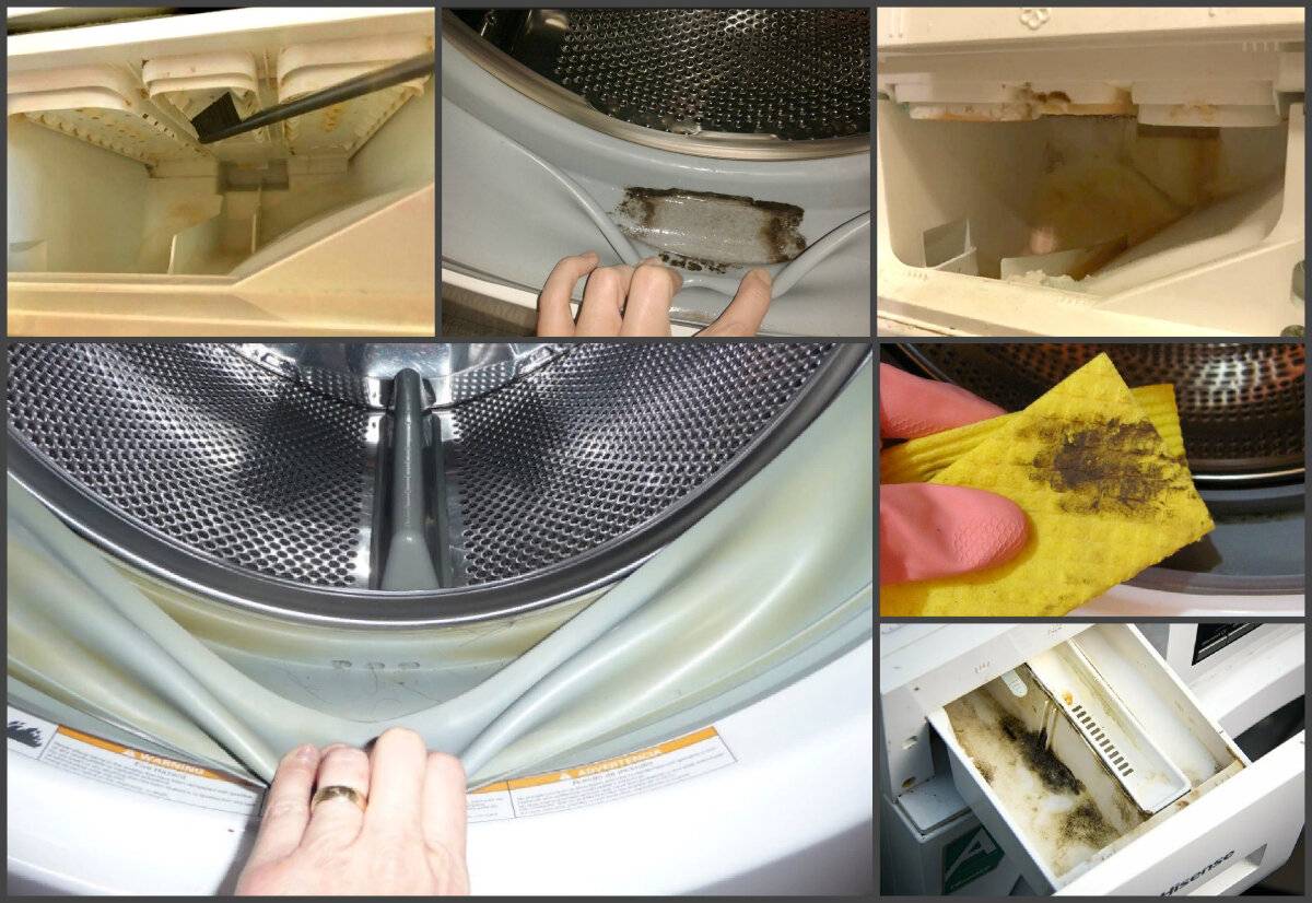 Чем и как можно почистить резинку в стиральной машине автомат