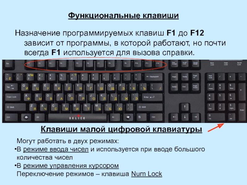 Назначение клавиш клавиатуры компьютера и для чего они предназначены