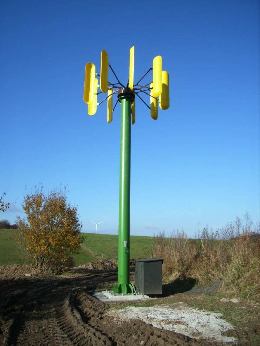 50 KW Vertical Axis Wind Turbine