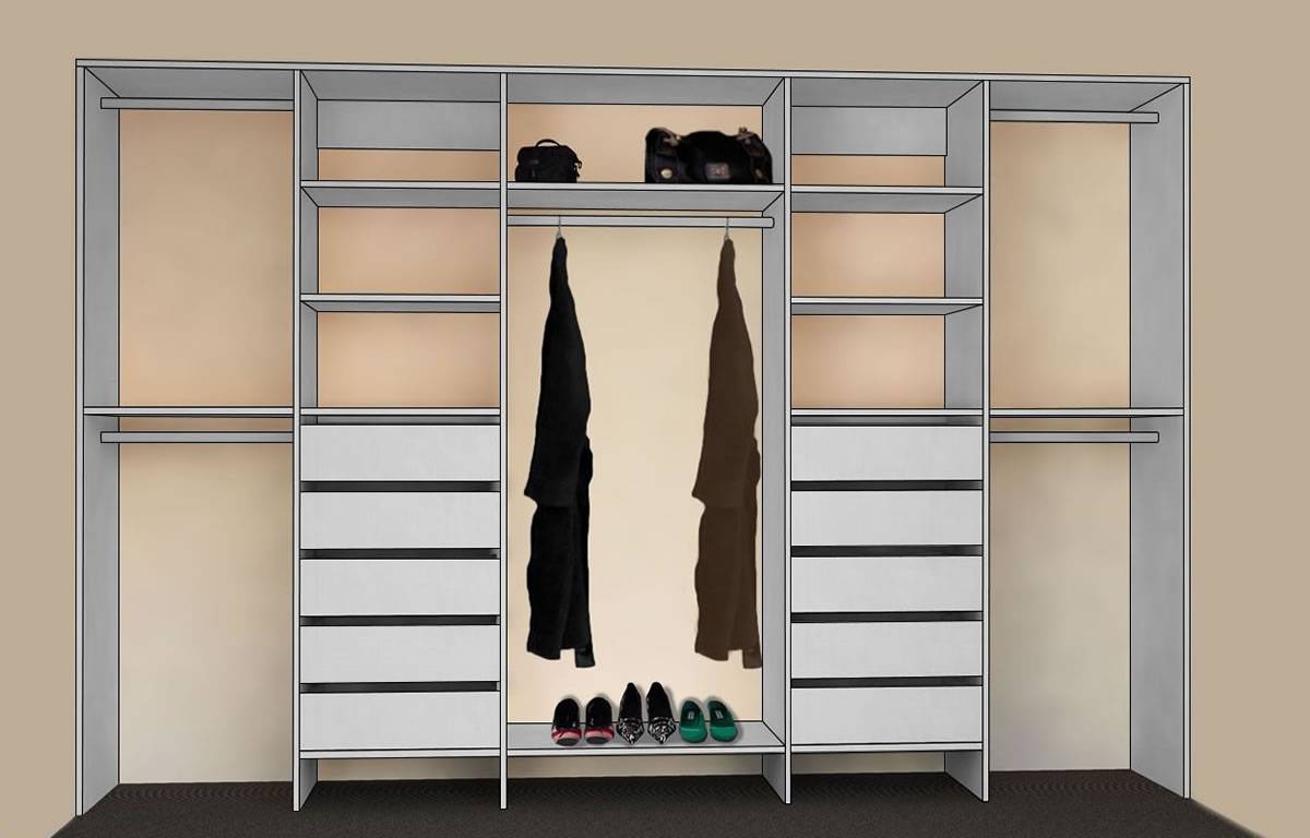 Идеи оформления и наполнения шкафов купе для спальни - блог ремстрой-про