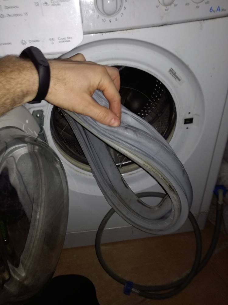Замена уплотнительной резинки на стиральной машине : пошаговая инструкция с фото