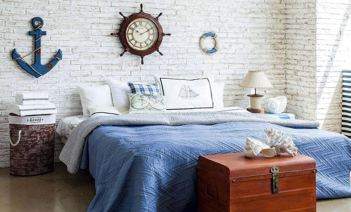 Спальня в морском стиле (39 фото): дизайн в интерьере, как сделать своими руками - mildhouse.ru