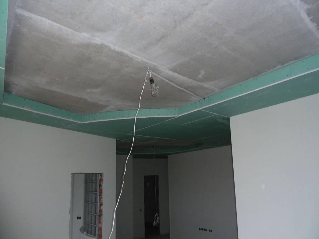 Потолок из гипсокартона: пошаговая инструкция проведения всех этапов монтажных работ