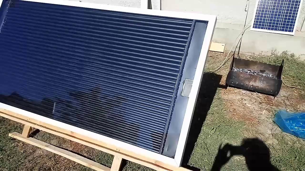 Сборка солнечного коллектора для отопления своими руками