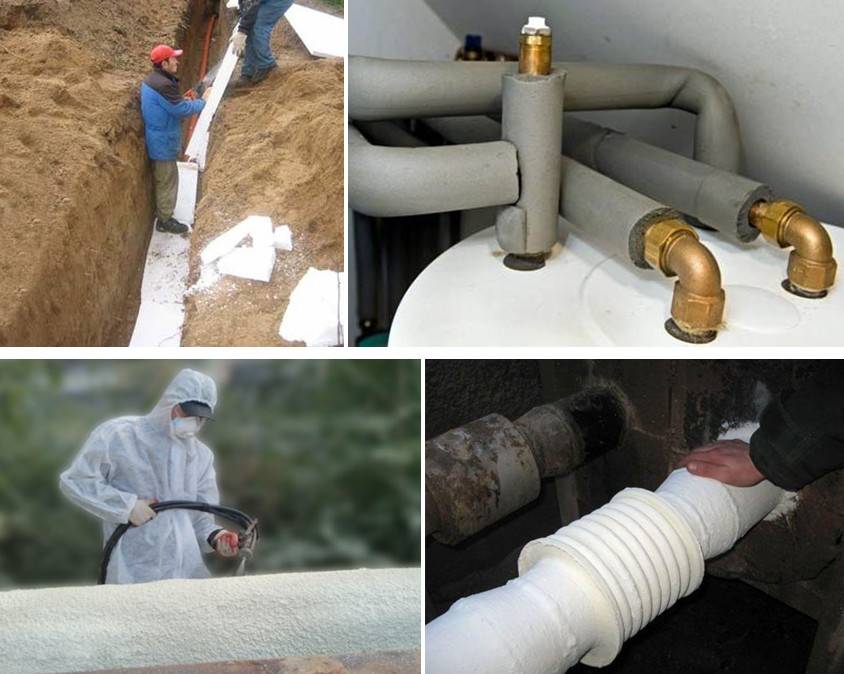 Теплоизоляция для труб отопления: утепление и термоизоляция, теплоизоляционные материалы для трубопроводов, краска, минеральная вата, преимущества и недостатки