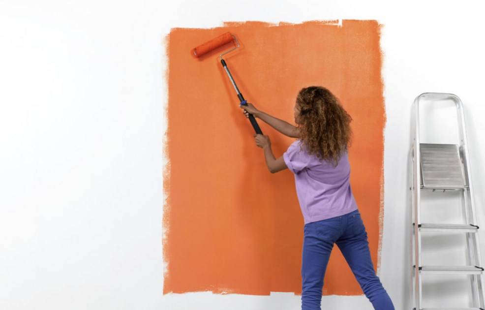 Как покрасить стены в полоску