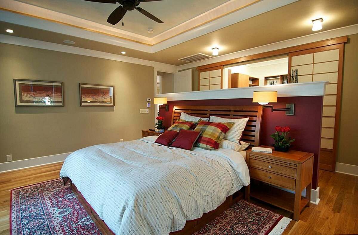 Обои для спальни - 95 фото, красивые идеи дизайна, как комбинировать, советы по выбору