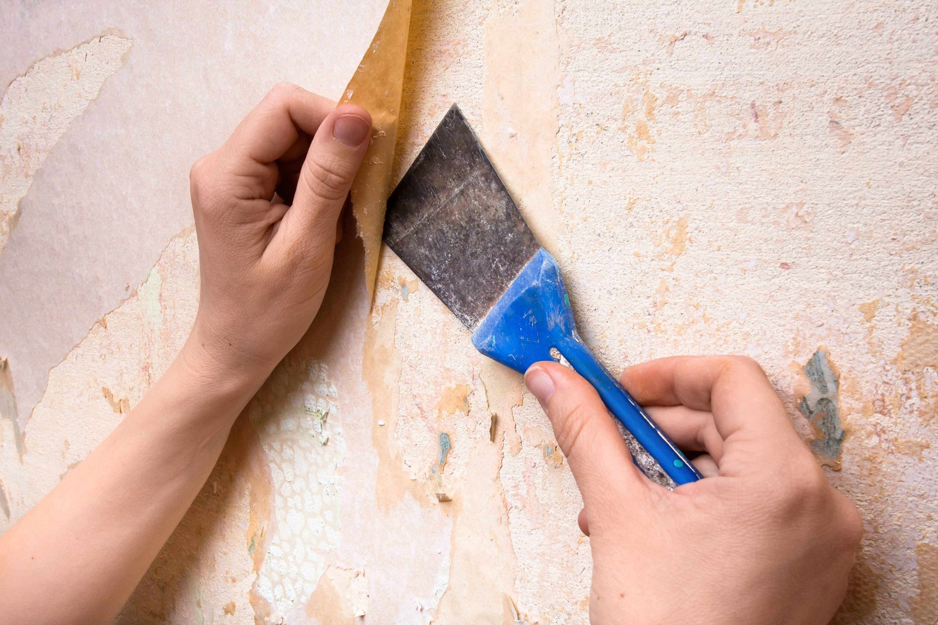 Правила очистки стен от отделки: необходимость процедуры, как быстро снять обои со стен