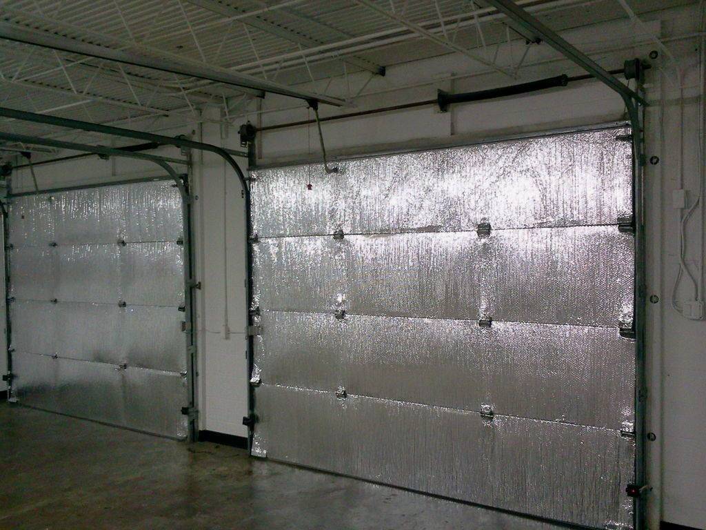 Как утеплить стену гаража снаружи