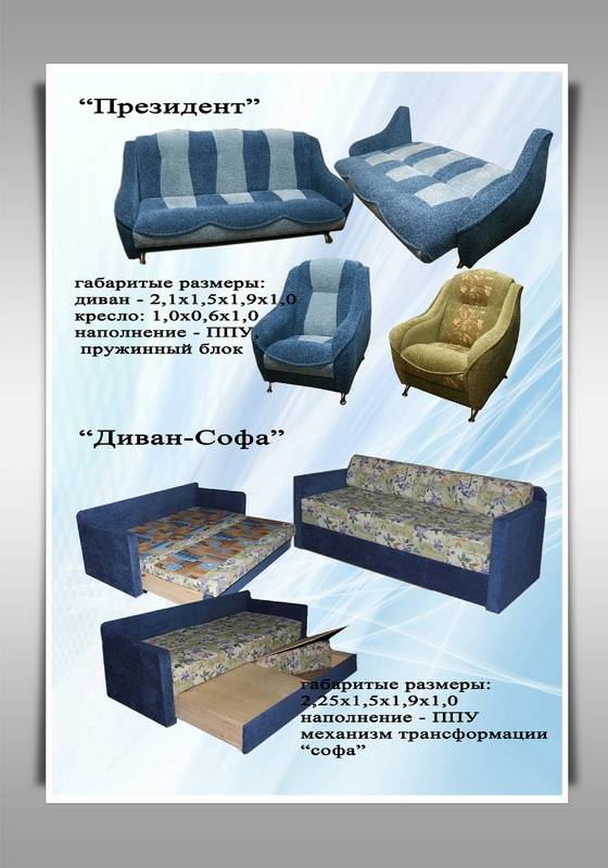 Чем отличается софа от дивана, описание и сравнение
