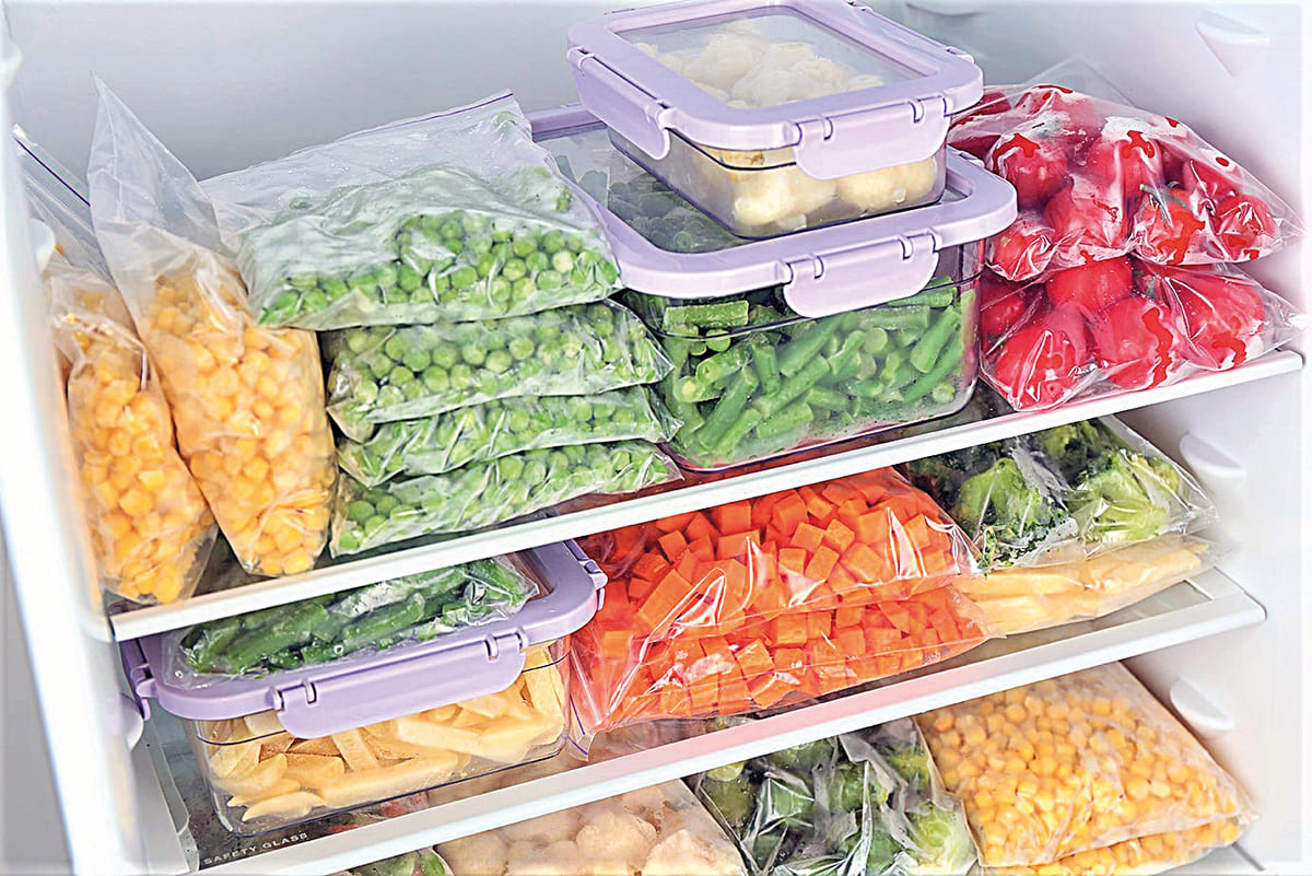 Какие овощи можно замораживать в морозильной камере и как