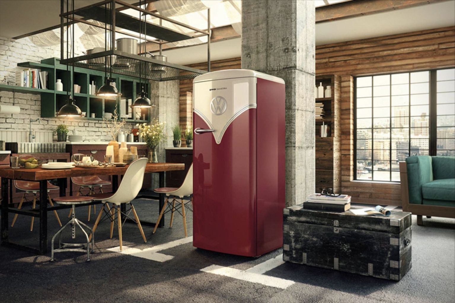 Холодильник в стиле ретро: модели от мировых производителей