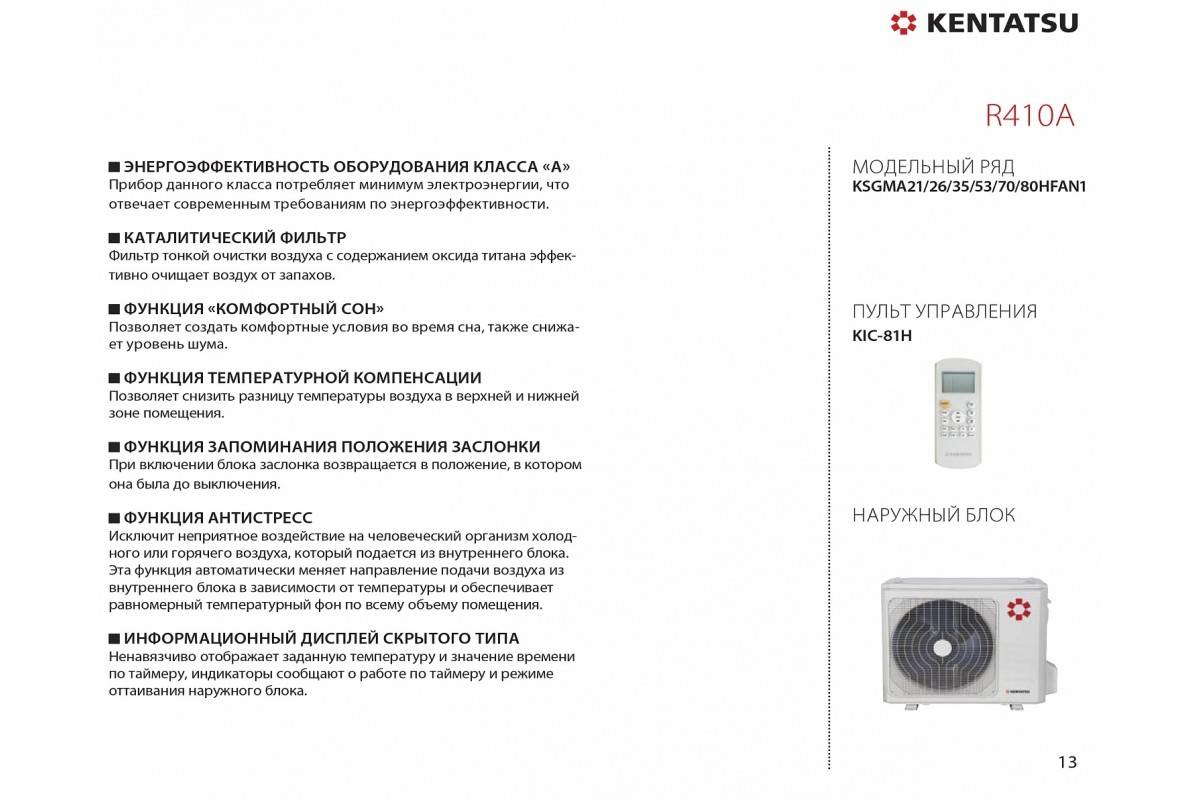 Сплит-системы kentatsu: рейтинг лучших моделей + советы покупателю