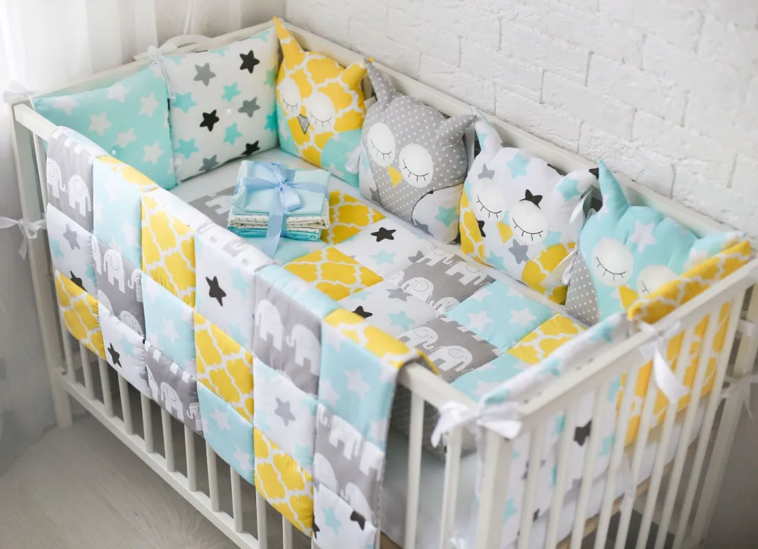 Обзор бортиков для детской кроватки - 120 фото как выбрать лучшую модель для новорожденных