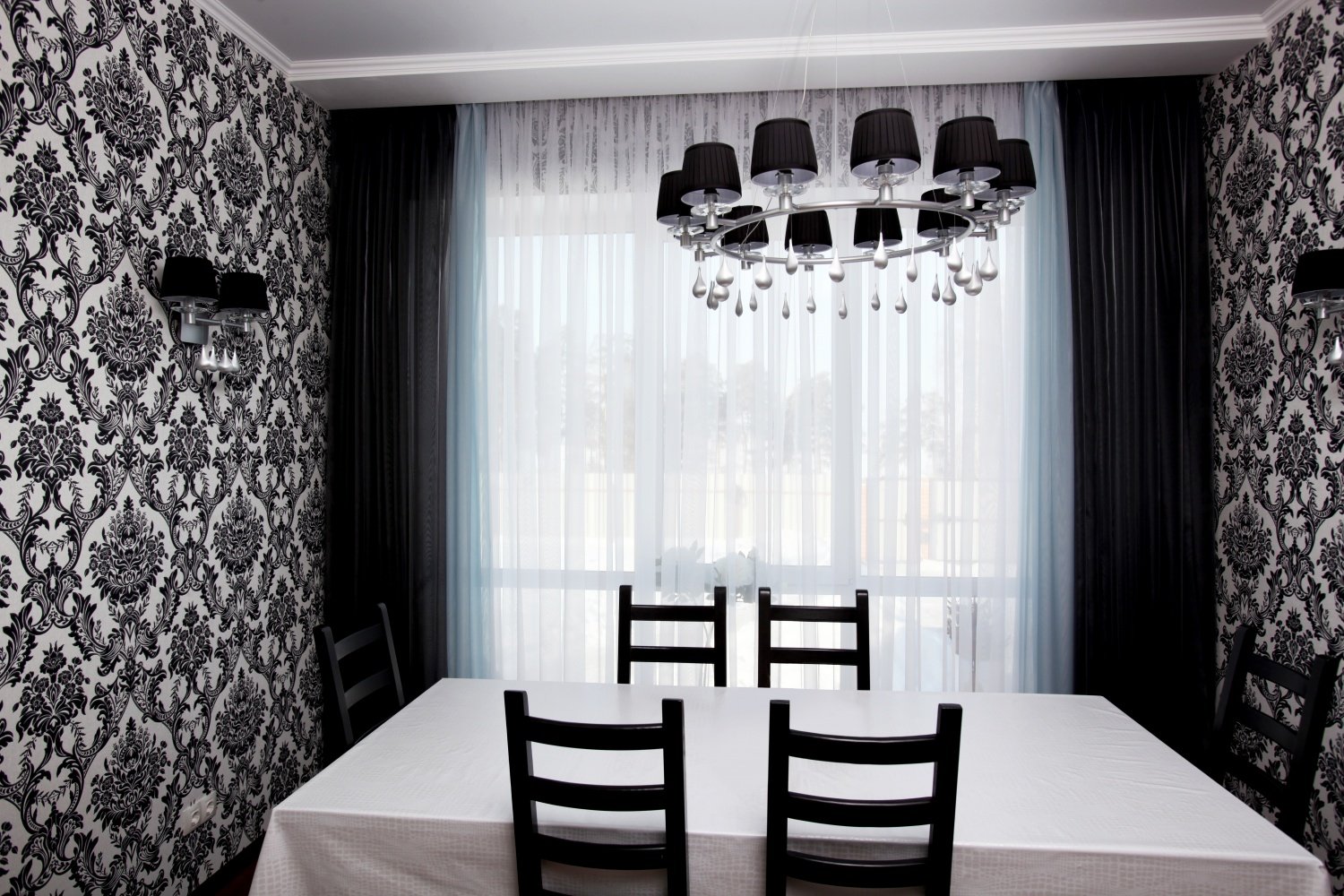 Черно белый интерьер гостиной фото — портал о строительстве, ремонте и дизайне