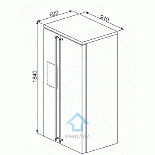 Стандартные размеры холодильника (габариты) — страндартные, ширина, глубина, высота, встроенного, двухдверного, сайд бай сайд, двухстворчатого, 2-камерного, на кухне, бытового