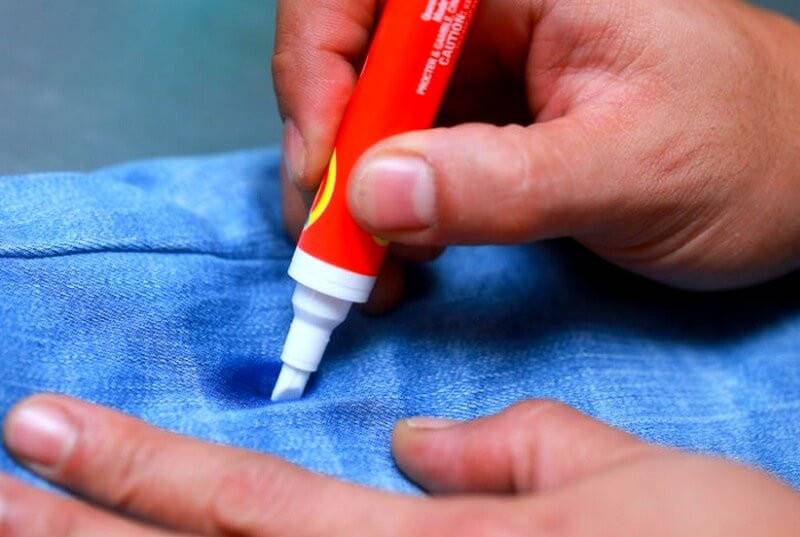 Чем вывести маркер с одежды: средства и способы удаления пятен