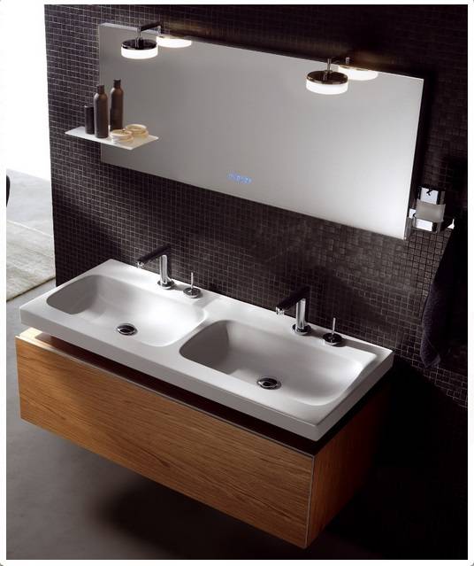 Высота установки раковины: стандарт от пола в ванной, на какой стандартной высоте вешать умывальник