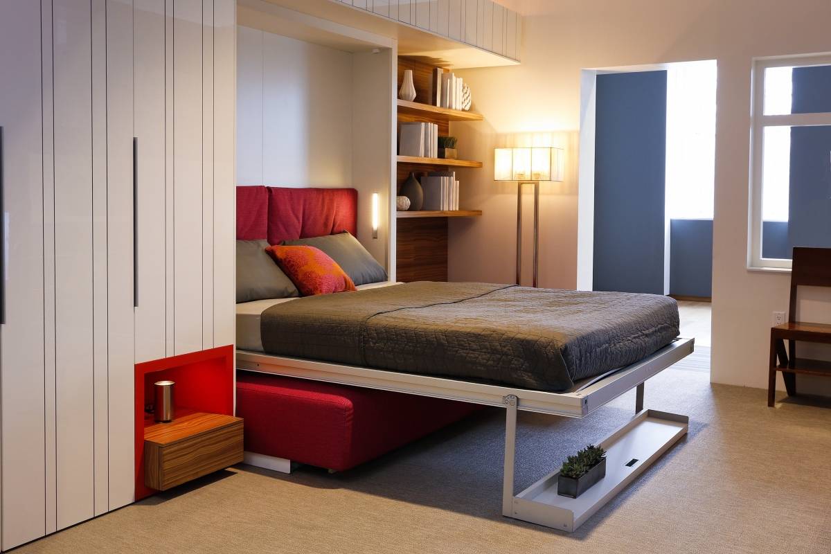 Современная мебель-трансформер в интерьере малогабаритной квартиры, полезные советы
