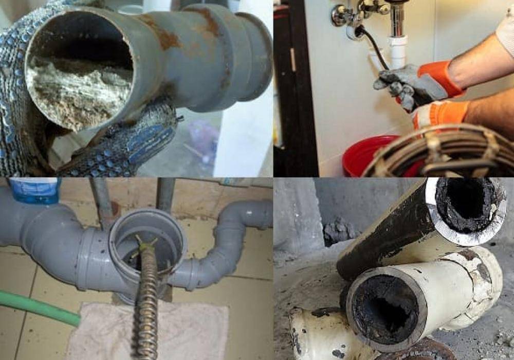 Прочистка канализационных труб: разбор лучших способов чистки труб от засоров