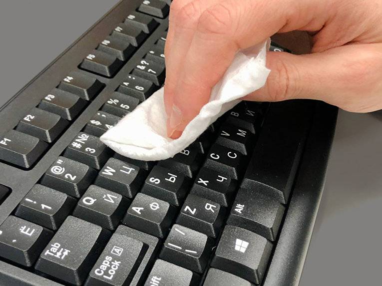Как почистить клавиатуру - wikihow
