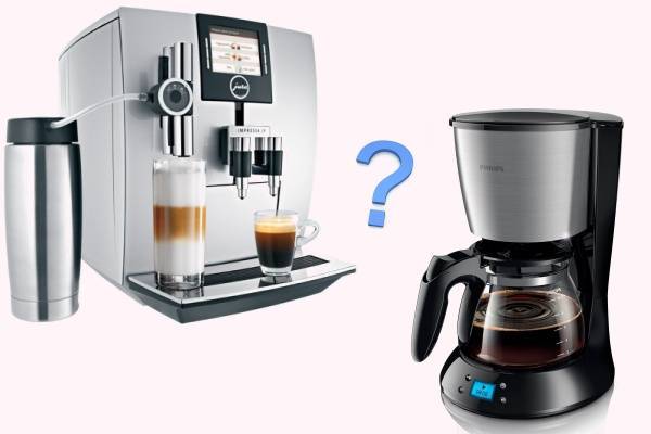 В чем отличие кофеварок от кофемашин, какая разница между ними