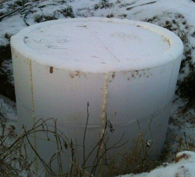 Утепление колодца на зиму своими руками 3 методики защиты от промерзания