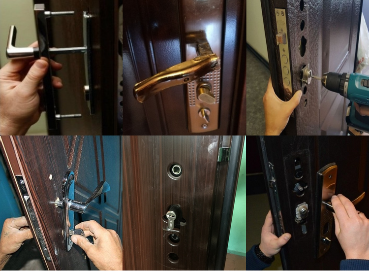 Установка замка на входную железную или деревянную дверь: магнитный, электронный, кодовый и врезной
