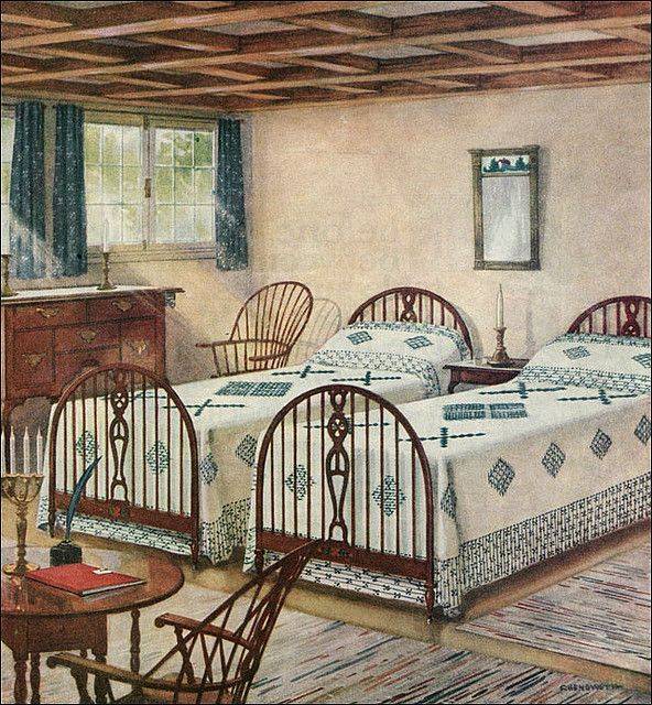 Спальня в стиле ретро: 85 фото-идей для спальни из прошлого