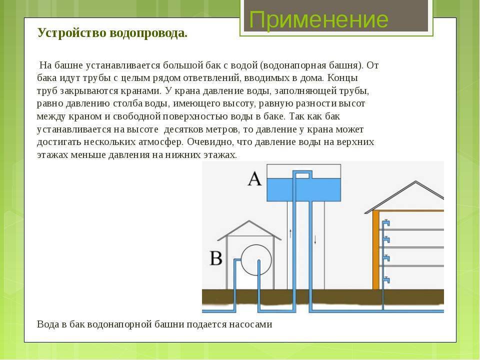 Давление воды в водопроводе в квартире по нормам снип