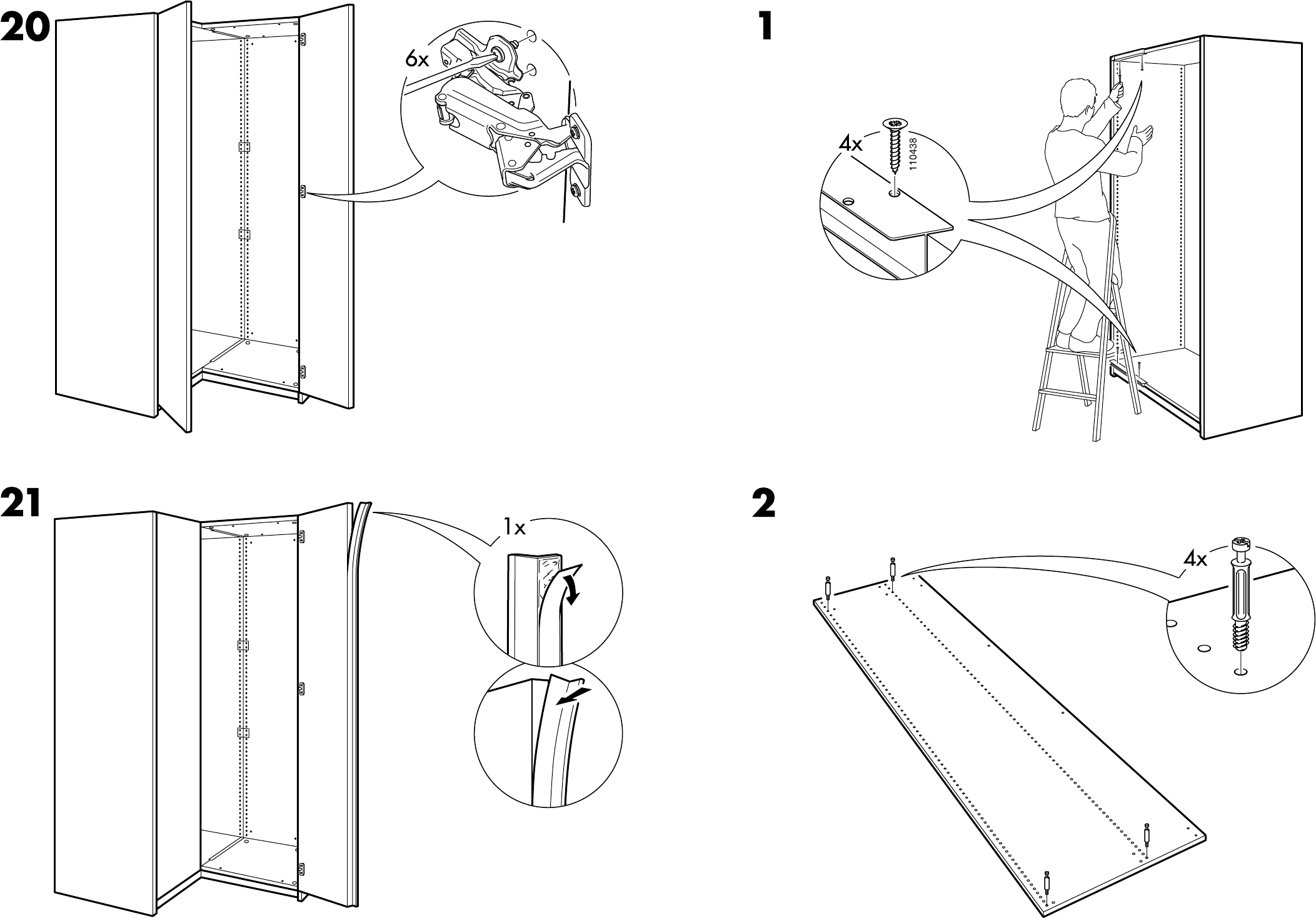 Двери для шкафа-купе: сборка и установка своими руками