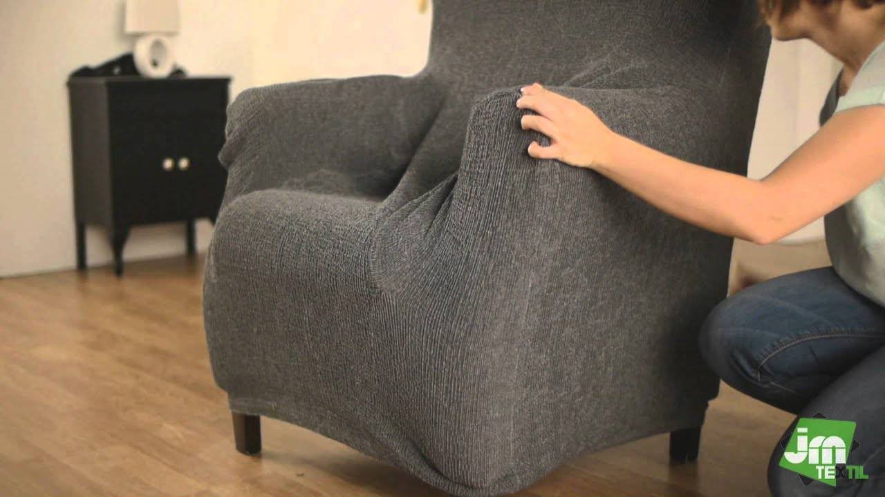 Как правильно натянуть чехол на диван?