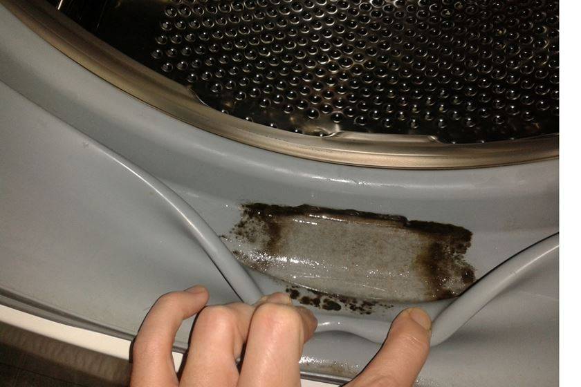 Чем отмыть резинку в стиральной машине с вертикальной загрузкой