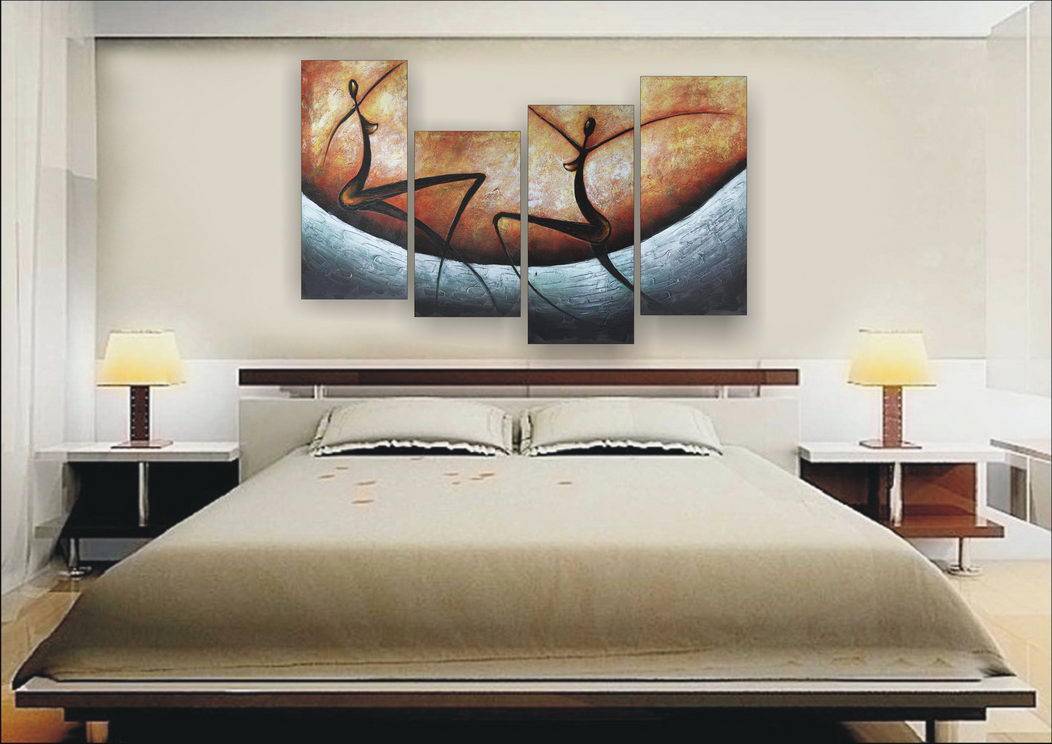 Какую картину повесить в спальне, в том числе по фен-шуй, вариант над кроватью + фото