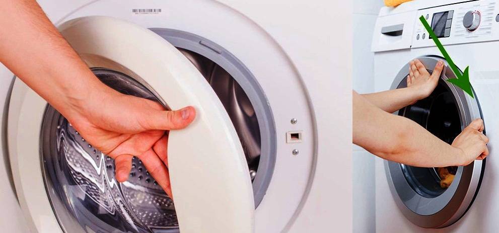 Не открывается дверь стиральной машины — что делать