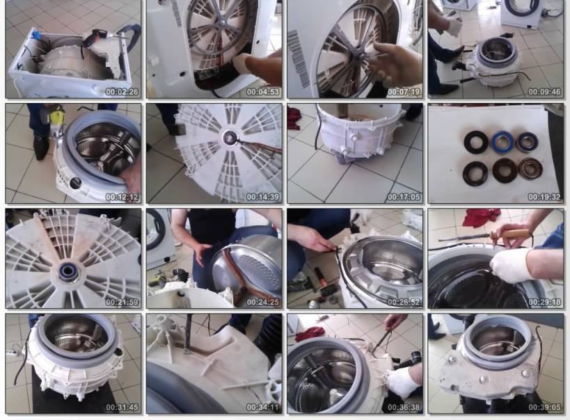 Замена подшипника стиральной машины candy: инструкция, как поменять изношенные детали стиралки канди своими руками
