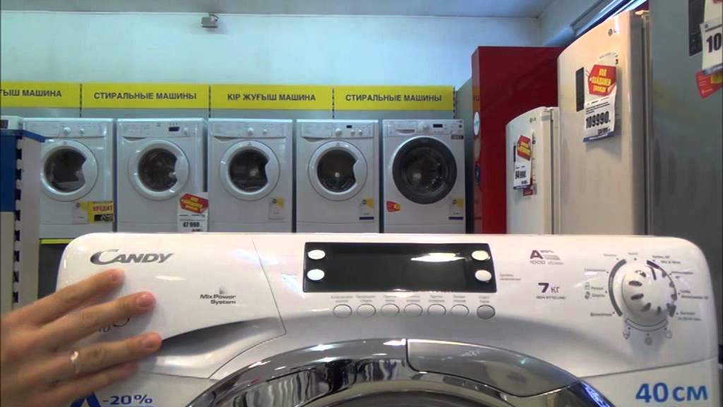 Обзор популярных моделей стиральных машин candy