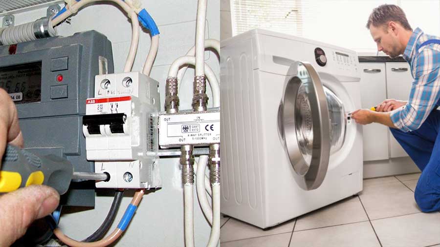 Заземление в ванной: подключаем стиральную машину правильно